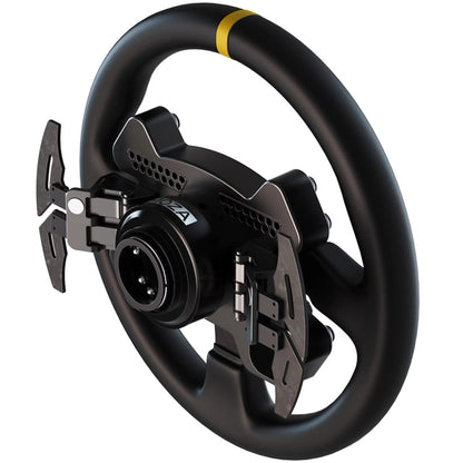 MOZA Racing RS V2 Steering Wheel Round - Leather 33 cm (RS25)