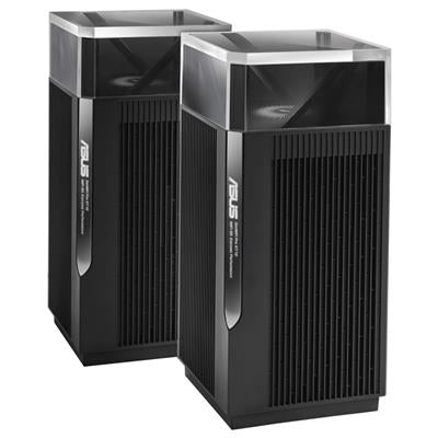 ASUS ZenWiFi Pro ET12 Mesh System 2 Pack Black - WiFi 6E - AXE11000