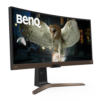 BENQ EW3880R 37.5" Widescreen IPS LED Metallic Brown Multimedia Curved Monitor (3840x1600/4ms/2xHDMI/DisplayPort/USB-C)