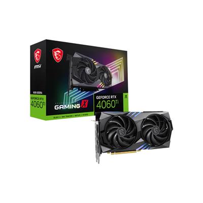 MSI GeForce RTX 4060 Ti GAMING X 8G (8GB GDDR6/PCI Express 4.0/2655MHz/18000MHz)