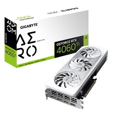 Gigabyte GeForce RTX 4060 Ti Aero OC (8GB GDDR6/PCI Express 4.0/2580MHz/18000MHz)