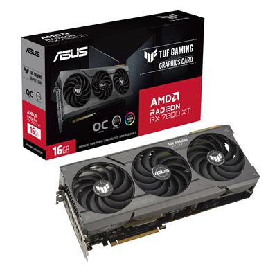 ASUS Radeon RX 7800 XT TUF Gaming OC (16GB GDDR6/PCI Express 4.0/2565MHz/19500MHz)