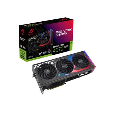 ASUS GeForce RTX 4070 Super ROG Strix Gaming OC (12GB GDDR6X/PCI Express 4.0/2670MHz/21000MHz)