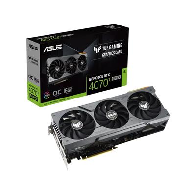 ASUS GeForce RTX 4070 Ti Super TUF Gaming OC (16GB GDDR6X/PCI Express 4.0/2670MHz/21000MHz)