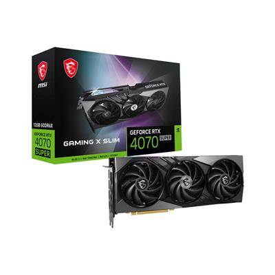 MSI GeForce RTX 4070 Super Gaming X Slim (12GB GDDR6X/PCI Express 4.0/2655MHz/21000MHz)