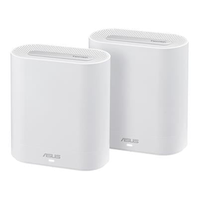 ASUS Expert WiFi EBM68 WiFi 6 Business Mesh System - 2 Pack - White - AX7800