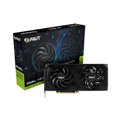 Palit GeForce RTX 4070 Dual (12GB GDDR6X/PCI Express 4.0/2475MHz/21000MHz)