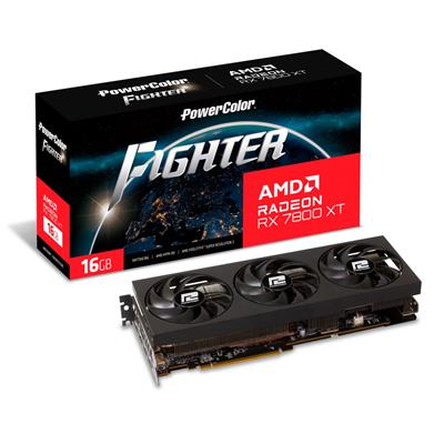 PowerColor Radeon RX 7800 XT Fighter (16GB GDDR6/PCI Express 4.0/2475MHz/19500MHz)