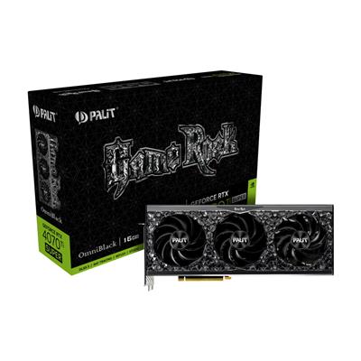 Palit GeForce RTX 4070 Ti Super GameRock OmniBlack (16GB GDDR6X/PCI Express 4.0/2610MHz/21000MHz)