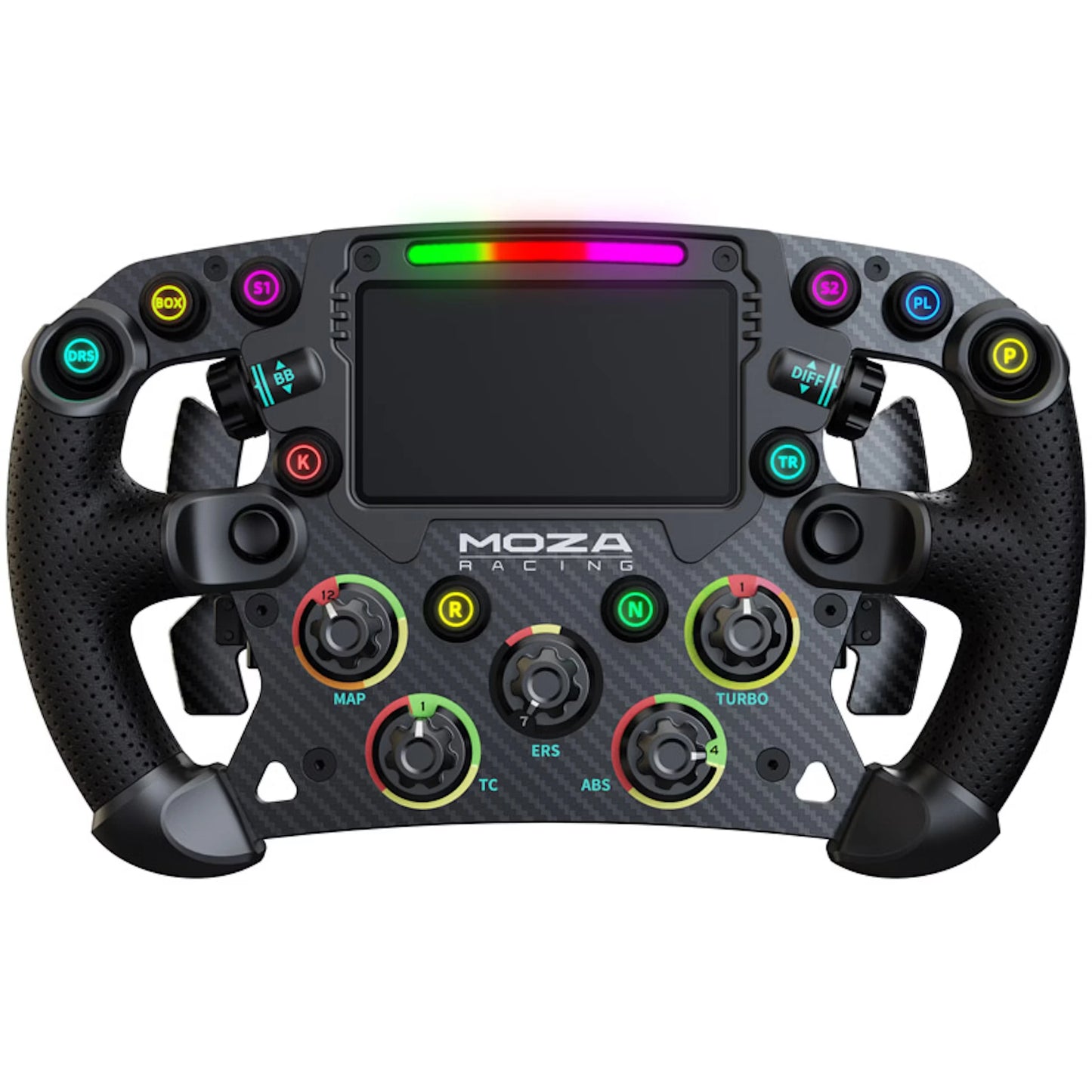 MOZA Racing FSR Formula Wheel with 4.3” HD Digital Dashboard