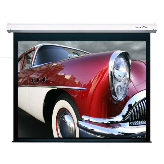 Sapphire AV Electric Screen Radio Frequency 4878mm x 3660mm (not channel fix) Sold with Seam, Motorized, 3.66 m, 4.88 m, Black, White