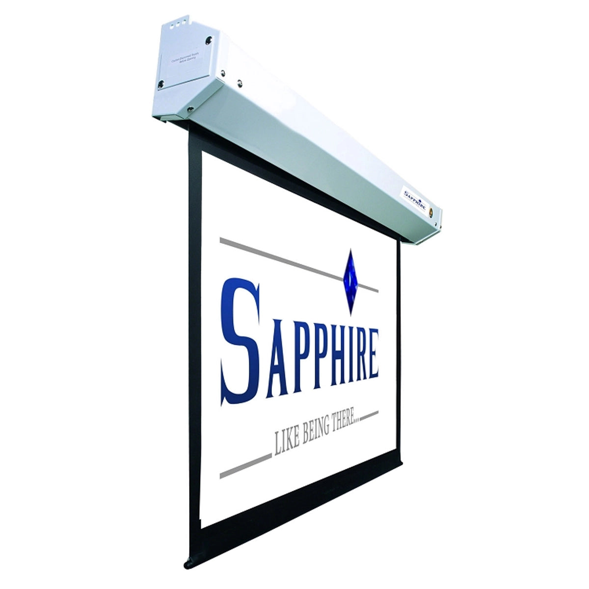 Sapphire AV SEWS450BWSF-10, 5.28 m (208"), 4.49 m, 2.81 m, 16:10, Matte White, White