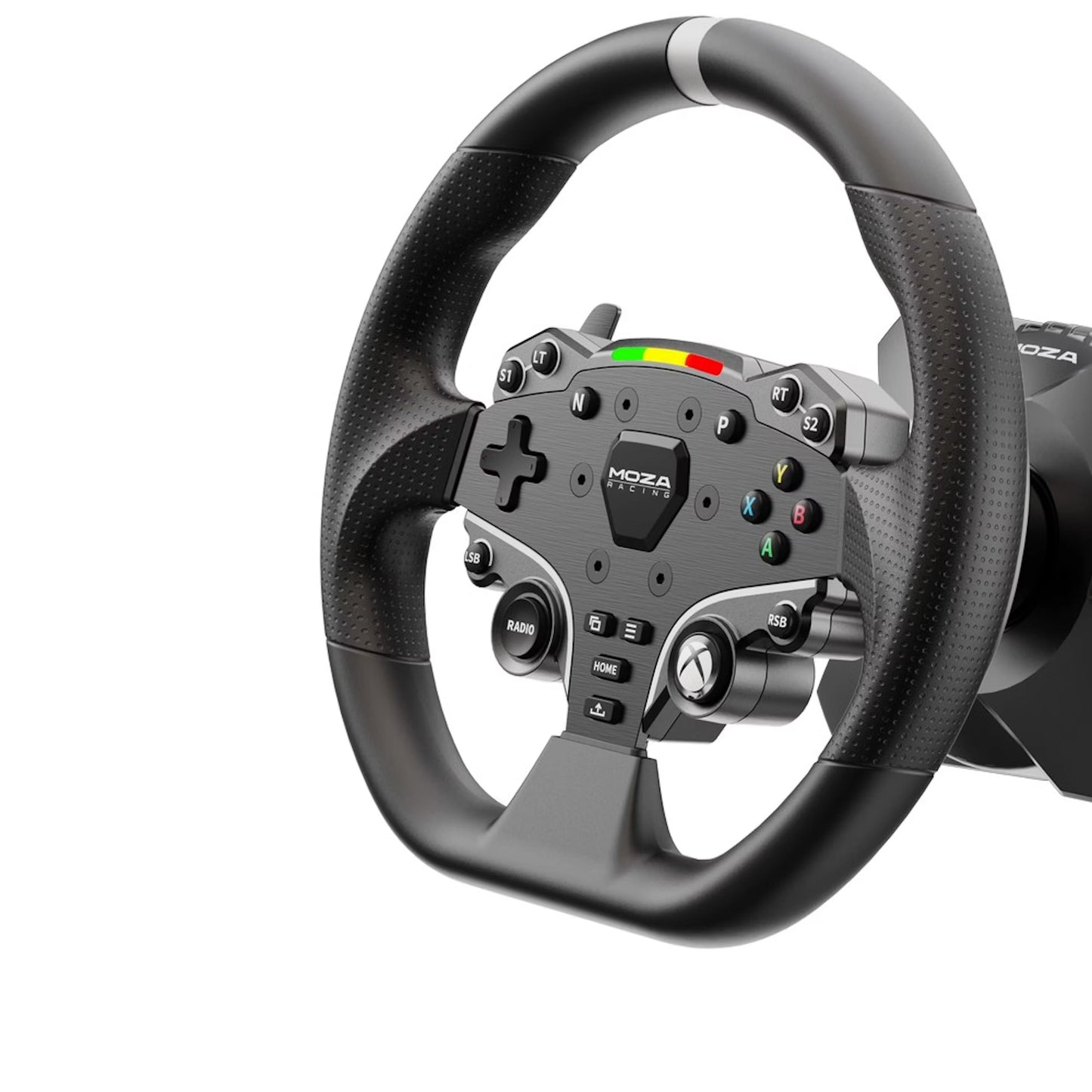 MOZA R3 Racing Simulator Bundle - R3 Base, ES Wheel, SR-P Lite Two Pedals, Table clamp (RS053)