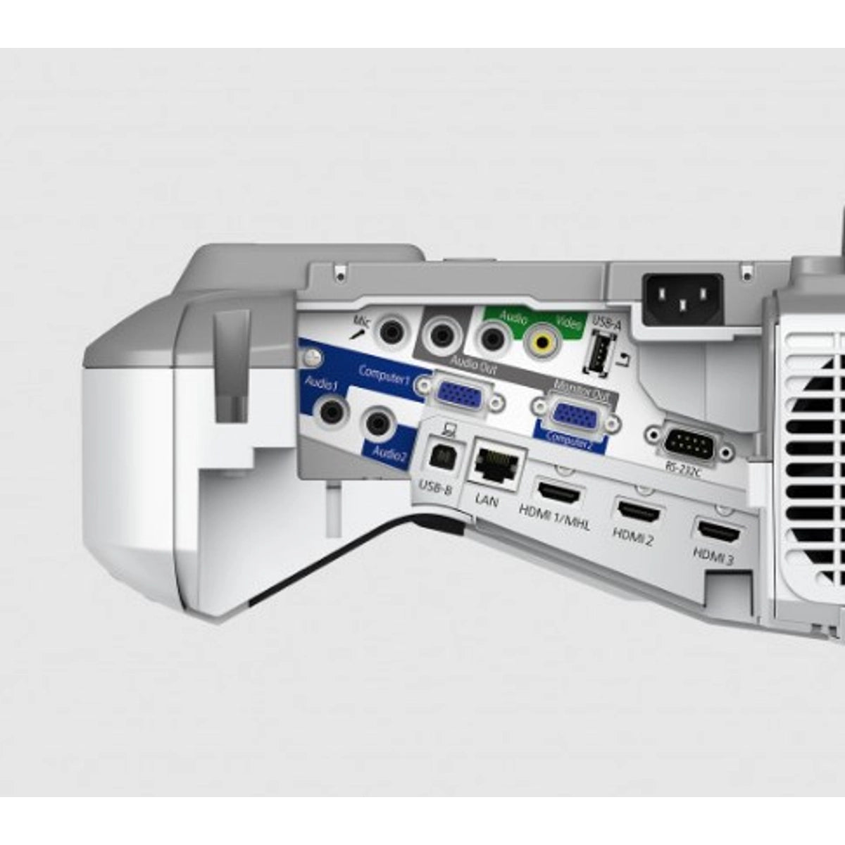 Epson EB-685W, 3500 ANSI lumens, 3LCD, WXGA (1280x800), 300:1, 16:10, 1524 - 2540 mm (60 - 100")