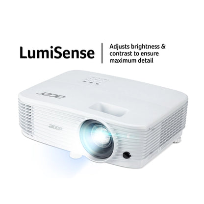 Acer P1357Wi Projector, 1280 x 800 WXGA, 4,800 ANSI Lumen