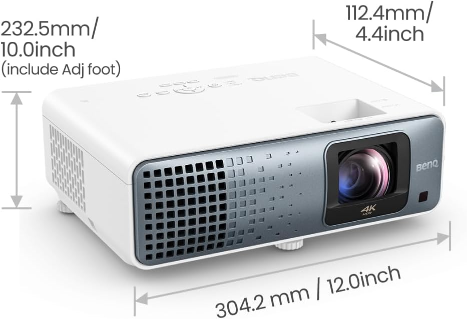 BENQ TK710STi Projector 3,200 ANSI Lumens, 4K/UHD, Laser Projector