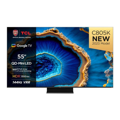 TCL C805K 55 inch Smart Mini LED 4K Ultra HD Google QLED TV