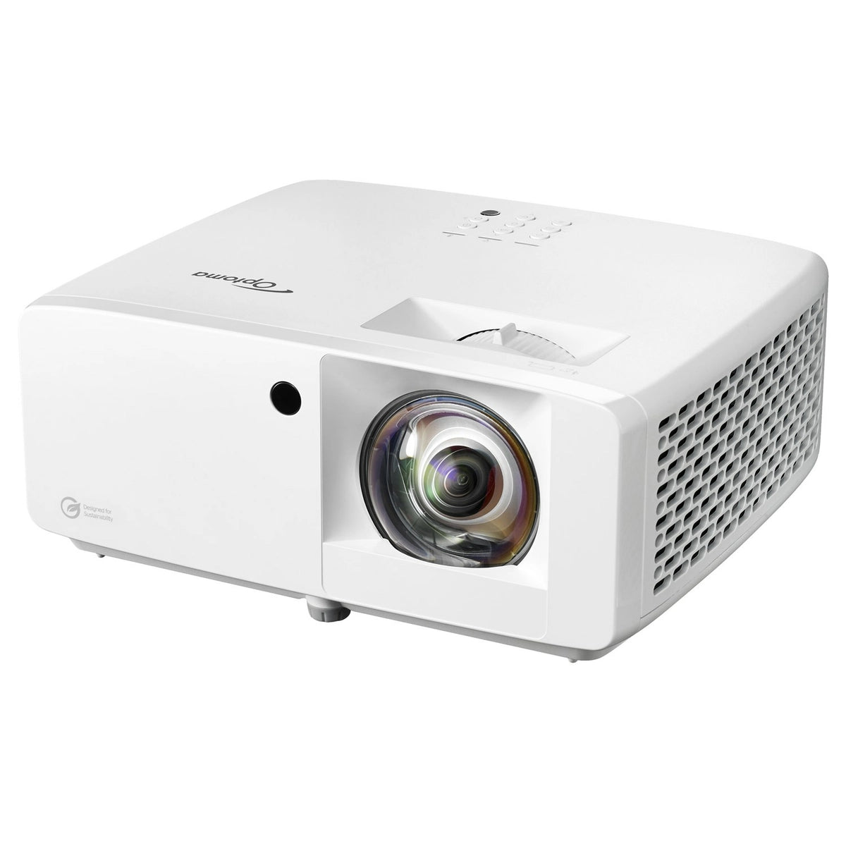 Optoma UHZ35ST, 3500 ANSI lumens, DLP, 2160p (3840x2160), 500000:1, 16:9, 914.4 - 7620 mm (36 - 300")