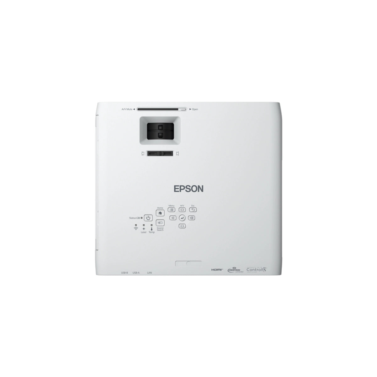 Epson EB-L260F, 4600 ANSI lumens, 3LCD, 1080p (1920x1080), 2500000:1, 16:9, 787.4 - 7874 mm (31 - 310")