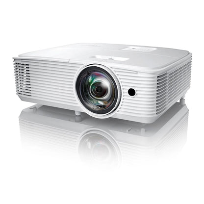 Optoma H117ST, 3800 ANSI lumens, DLP, WXGA (1280x800), 30000:1, 16:10, 905.3 - 7695.7 mm (35.6 - 303")