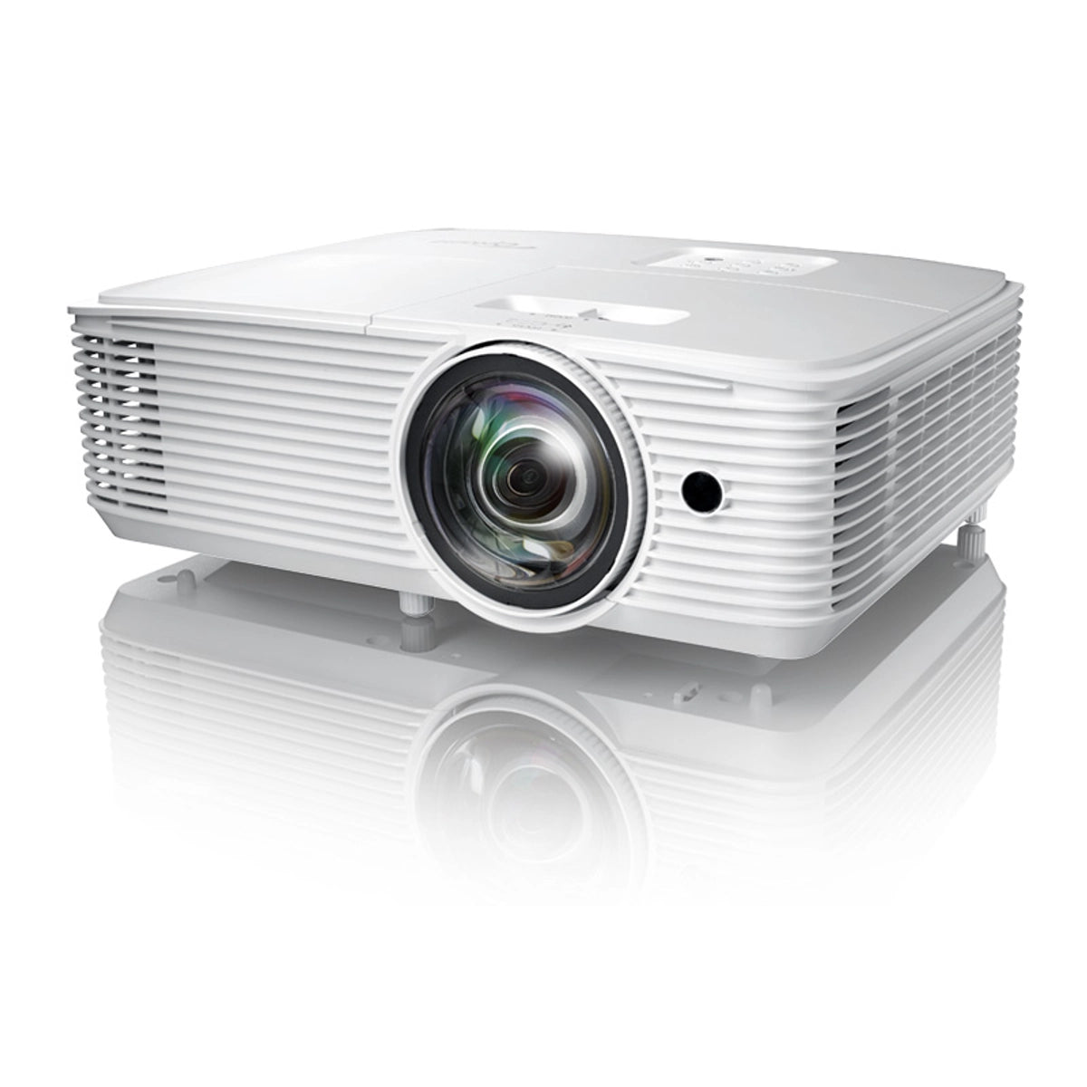 Optoma W319ST, 4000 ANSI lumens, DLP, WXGA (1280x768), 20000:1, 16:10, 905.3 - 7695.7 mm (35.6 - 303")