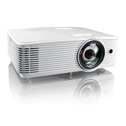 Optoma W319ST, 4000 ANSI lumens, DLP, WXGA (1280x768), 20000:1, 16:10, 905.3 - 7695.7 mm (35.6 - 303")