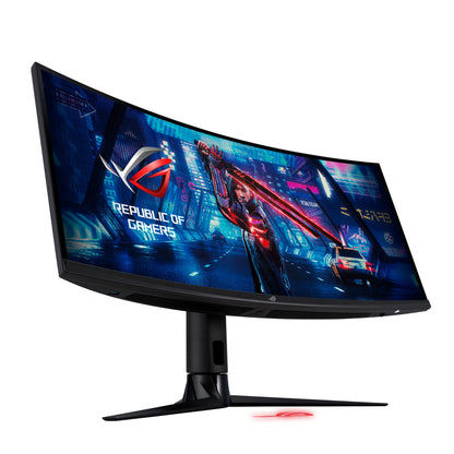 ASUS XG349C 34.14" Widescreen IPS LED Black Multimedia Curved Monitor (3440x1440/1ms/HDMI/DisplayPort)