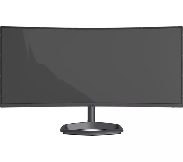 Cooler Master CMI-GM34-CWQ2-EK 34" Widescreen VA Black Multimedia Curved Monitor (3440x1440/0.5ms/2xHDMI/DisplayPort/USB-C)