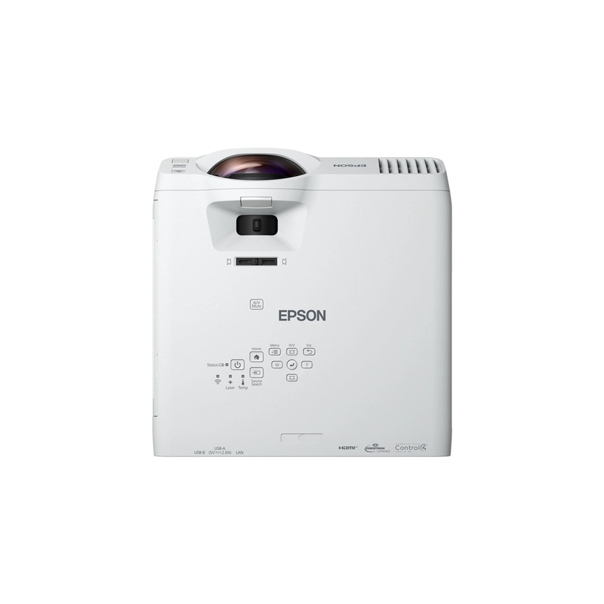 Epson EB-L210SF, 4000 ANSI lumens, 3LCD, 16:9, 1397 - 3175 mm (55 - 125"), 2500000:1, 1.07 billion colours