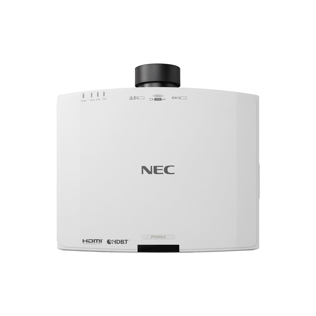 NEC PV800UL, 8000 ANSI lumens, 3LCD, WUXGA (1920x1200), 3000000:1, 16:10, 1016 - 12700 mm (40 - 500")