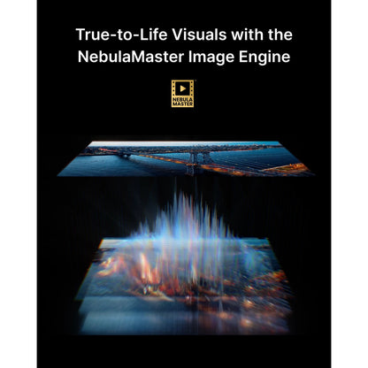 Nebula Cosmos Laser 4K: The Most Compact 4K Laser Theater, 1800 ANSI lumens, DLP, UHD 4K (3840x2160), 16:9, 508 - 5080 mm (20 - 200"), 1.07 billion colours